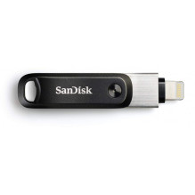 Sandisk iXpand Go 256GB Lightning / USB 3.0 juodas / sidabrinis SDIX60N-256G-GN6NE Sandisk iXpand Go 256GB Lightning / USB 3.0 juodas / sidabrinis SDIX60N-256G-GN6NE