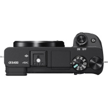 Sony A6400 Body (Black) , (ILCE-6400 / B) , (α6400) , (Alpha 6400)