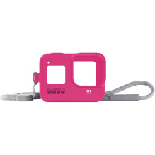 GoPro Sleeve + Lanyard (HERO8) electric pink