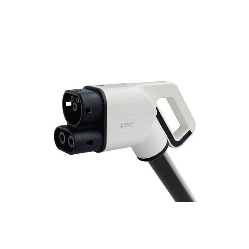 Electric vehicle plug CCS 2, 200A, 3-phase, with 5m cable