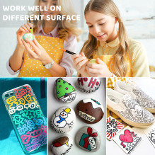 Acrylic markers - felt-tip pens ARRTX (32 colors)