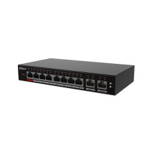 PoE hub managed100Mbps 8ports+2G uplink, Hi-PoE