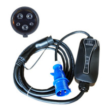 Portable electric vehicle charger Type 1 - CEE, 6-32A, 7.2kW, 1-phase, 5m