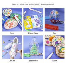 Akriliniai markeriai - flomasteriai ARRTX, 30 spalvų