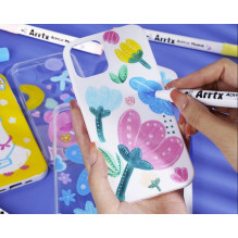 Acrylic markers - felt-tip pens ARRTX, 30 colors