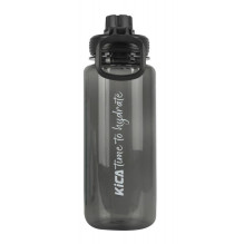 Sports bottle KiCA 1000 ml (Black)