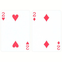 Copag 2 Corner Playing Cards (Red)