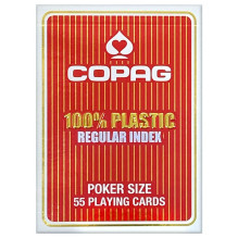 Copag 2 Corner Playing Cards (Red)