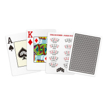 Copag Texas Holdem Pokerio Kortos (Juodos)