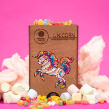 Fantasy Puzzles Unicorn Dėlionė Iš Medžio M Dydis (160 detalių)