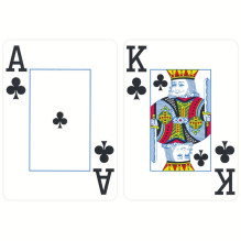 Copag Wsop Jumbo Index Double Plastic Žaidimo Kortos