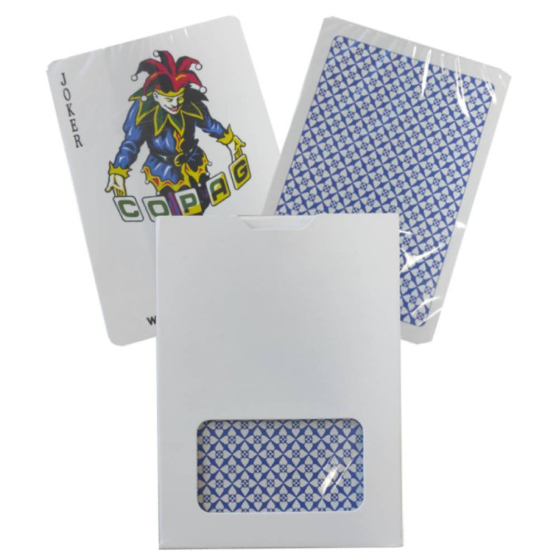 Copag 4 Corner Regular Index Playing Cards (Blue)