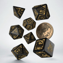 Qworkshop The Witcher Dice Set Vesemir The Sword Master