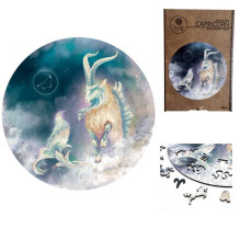 Fantasy Puzzles Wooden Puzzle Capricorn (Zodiac Signs, 200 Pieces)