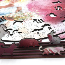 Fantasy Puzzles Virgo (Zodiac) Wooden Puzzle (200 pieces)