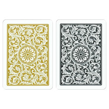 Copag 1546 Elite Poker Size - Jumbo Index Playing Cards Double Deck (Gold Black)