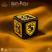 Harry Potter Hufflepuff Modern Dice Dice Set (Black)