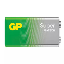Batteries GP 6LR61 Super Alkaline (G-TECH) 1 pc.