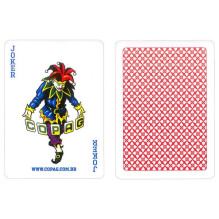 Copag 4 Corner Jumbo Poker Cards in White Box (Red)