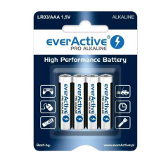 Baterijos - Everactive Pro 4lr61 4p Pilkos