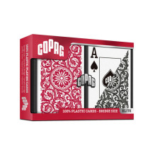 Copag Elite Bridge Jumbo Index Playing Cards Double Deck (Red Black)