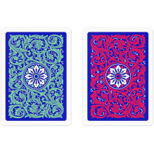 Copag 1546 Neoteric Poker Size Standard Index Playing Cards Double Deck (Red Green)