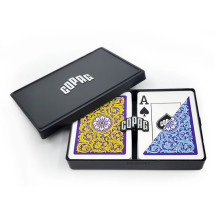 Copag 1546 Neoteric Poker Size Jumbo Index Playing Cards Double Deck (Yellow Blue)