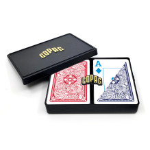 Copag Legacy Bridge Jumbo Index 4 Colors Playing Cards Double Deck (Red Blue)