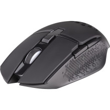 Žaidimų Pelė - Mouse Defender GM-514 RGB 3200 DPI Juoda Žaidimų Pelė - Mouse Defender GM-514 RGB 3200 DPI Juoda