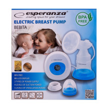 Breast Pump - Esperanza ECM001B Electric 1550ml Blue Breast Pump - Esperanza ECM001B Electric 1550ml Blue