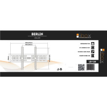 TV Mount - Libox LB-120 2.16 m (85') Black TV Mount - Libox LB-120 2.16 m (85') Black