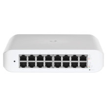 Switch - Ubiquiti UniFi Switch Lite 16 PoE L2 Gigabit Ethernet White