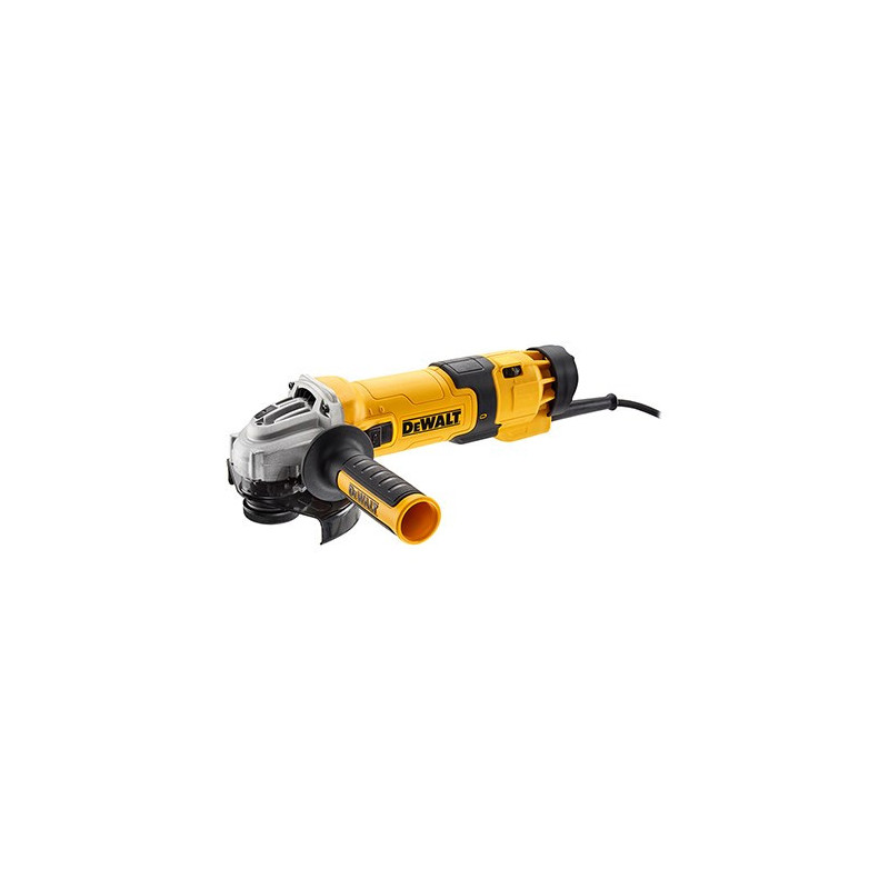 Power Tool - DeWalt DWE4257 1500W 125mm Angle Grinder 10,000 RPM Black and Yellow