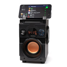 Bluetooth Garsiakalbis - SQUEAK SQ1001 20W Nešiojamas Juodas Bluetooth Garsiakalbis - SQUEAK SQ1001 20W Nešiojamas Juodas