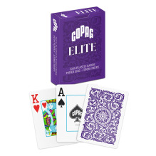 Copag 1546 Elite Poker Size - Jumbo Index Playing Cards (Purple)