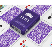 Copag 1546 Elite Poker Size - Jumbo Index Žaidimų Kortos (Violetinės)