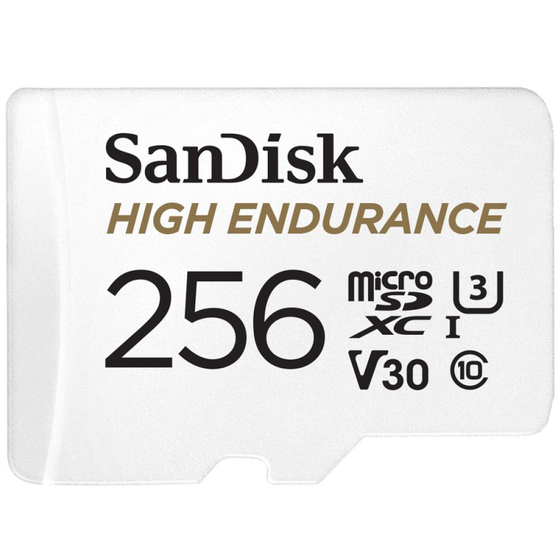 MicroSD Card - SanDisk 256 GB UHS-I Class 10