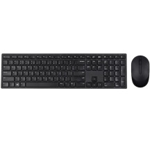 Belaidė Klaviatūra - Dell KM5221W QWERTY JAV Tarptautinė Juoda