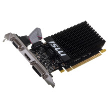 Graphics Card - MSI GeForce GT 710 2GB GDDR3 HDMI DVI-D VGA Passive Cooling Graphics Card - MSI GeForce GT 710 2GB GDDR3 HDMI DVI-D VGA Passive Cooling