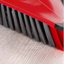 Mop Nozzle - Vileda 3Action Soft / Hard Bristles Grey / Black / Red