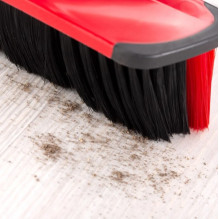 Mop Nozzle - Vileda 3Action Soft / Hard Bristles Grey / Black / Red