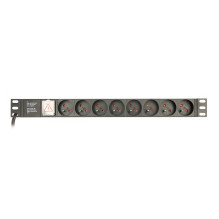 Power Distribution Unit - Gembird FC14, Black Power Distribution Unit - Gembird FC14, Black