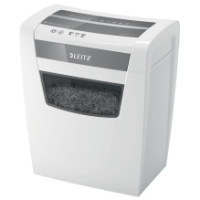 Paper Shredder - Leitz IQ Home Office P-4, Shredded 22 cm, White