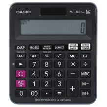 Calculator - Casio MJ-120D Plus, Black