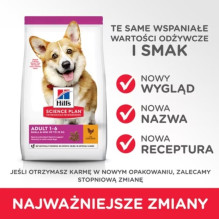 Sausas Šunų Maistas - Hill's Science Plan Suaugusiųjų Mažų Ir Mini Veislių Vištiena 1,5kg