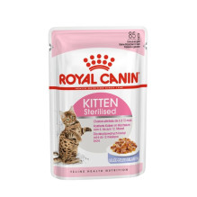 Drėgnas Kačių Maistas - ROYAL CANIN Sterelizuotiems, 12x85g