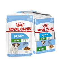 Šunų Maistas - Royal Canin Shn Mini Šuniukams Padaže 12x85g
