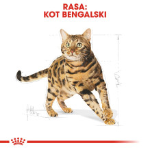 Sausas Kačių Maistas - Royal Canin Bengal 2 Kg Paukštiena Ir Daržovės