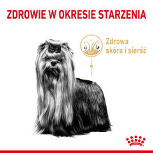 Šunų Maistas - Royal Canin Yorkshire Terjeras 8+ Paukštiena 1,5 Kg
