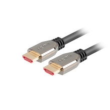 HDMI Cable - Lanberg CA-HDMI-30CU-0005-BK 0.5m 8K 60Hz HDMI 2.1 Black